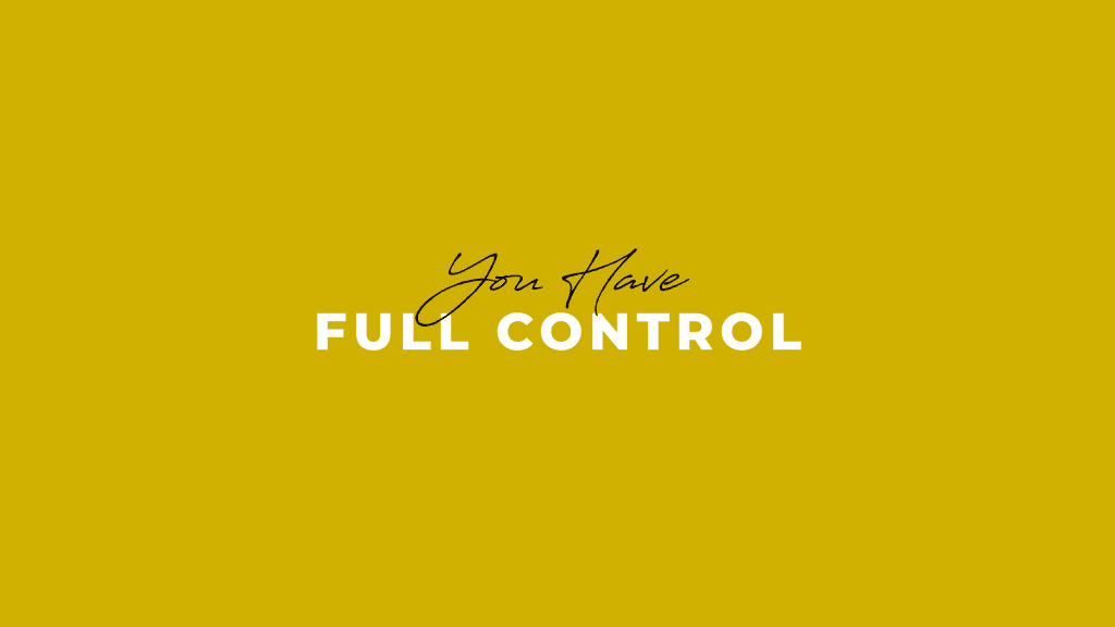 Control How People See & Treat You