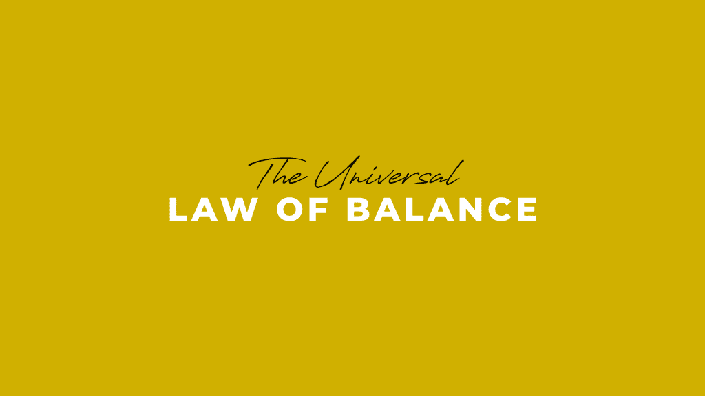See Yourself In True Balance