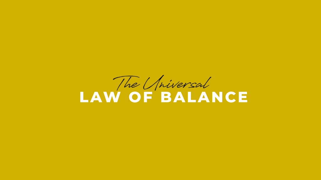 See Yourself In True Balance